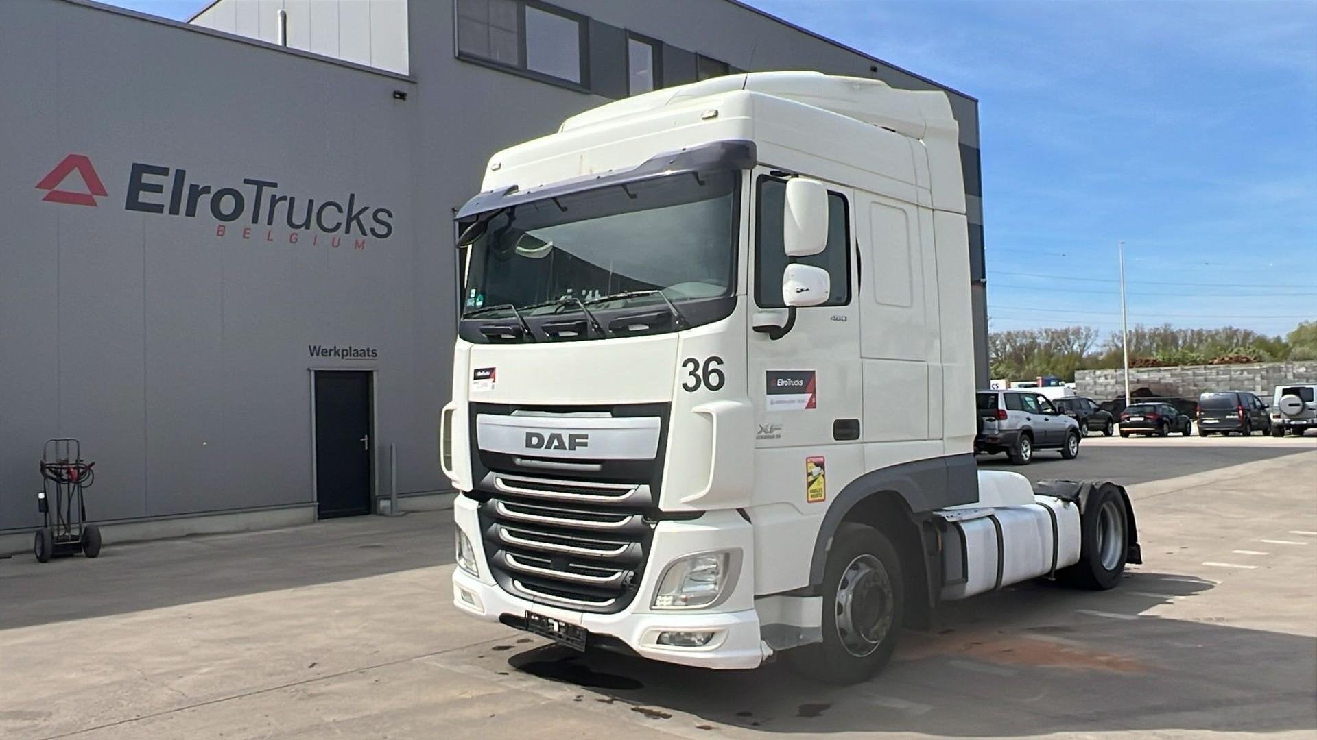 DAF XF 460 (BOITE MANUELLE / MANUAL GEARBOX) EL25005, Autos, Camions, Entreprise, Achat, ABS, Air conditionné, Rétroviseurs électriques