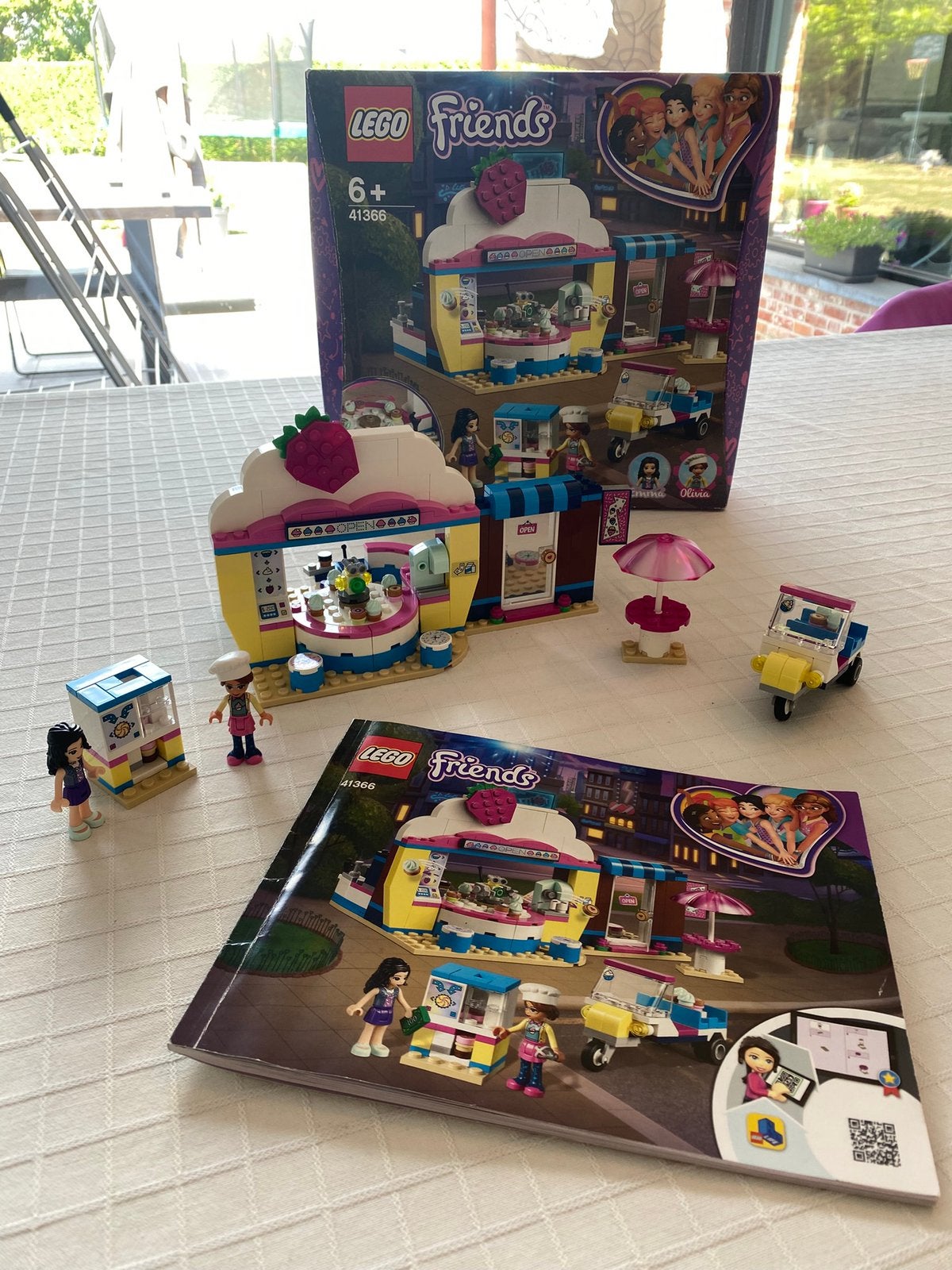 Olivia’s cupcake café 41366 Lego Friends, Enlèvement ou Envoi, Lego, Ensemble complet, Friends