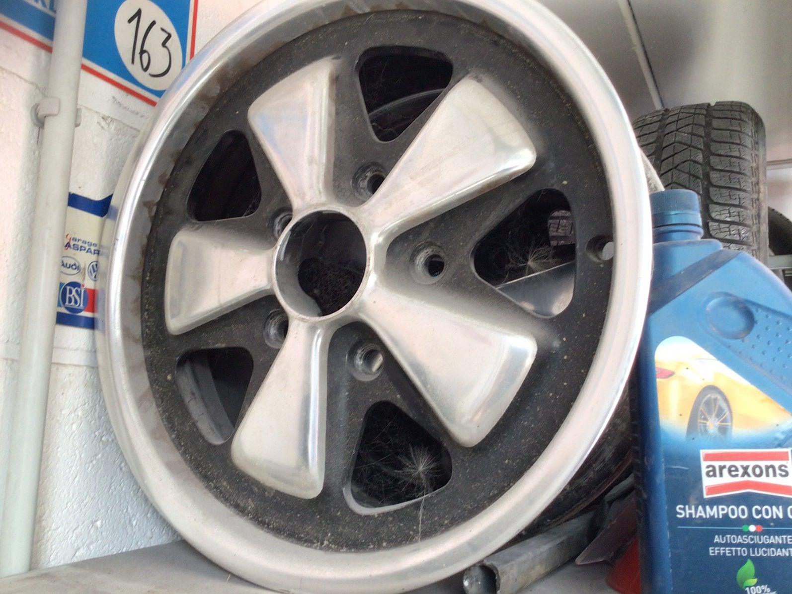 FUSCH 15 inch PORSCHE 911 KLASSIEKE VELGEN, Ophalen, Gebruikt