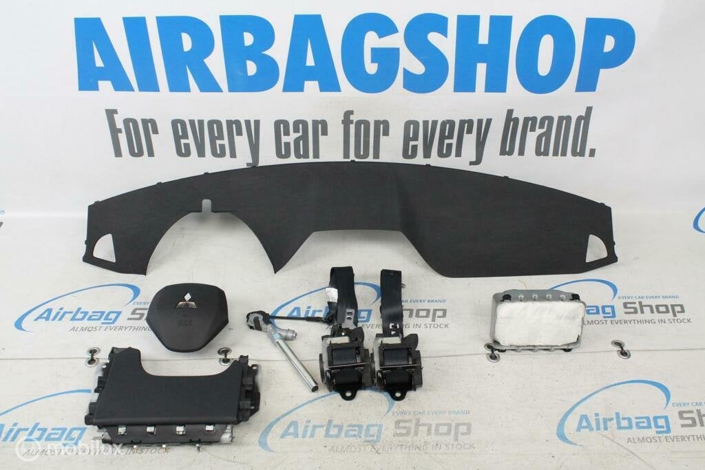Airbag kit - Tableau de bord noir Mitsubishi ASX (2010-....), Enlèvement ou Envoi, Utilisé