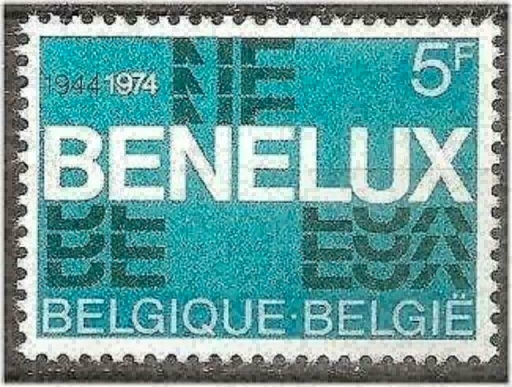 Belgique 1974 - Yvert 1721/OBP 1723 - 30 ans du Benelux (PF), Envoi, Non oblitéré, Neuf