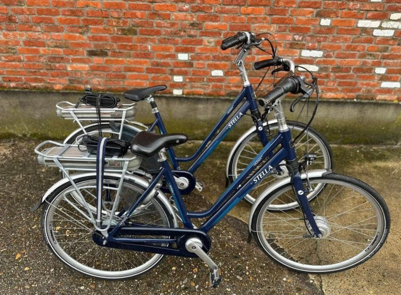Set electrische stella vicenza fietsen, Versnellingen, Zo goed als nieuw, 50 tot 53 cm, Ophalen