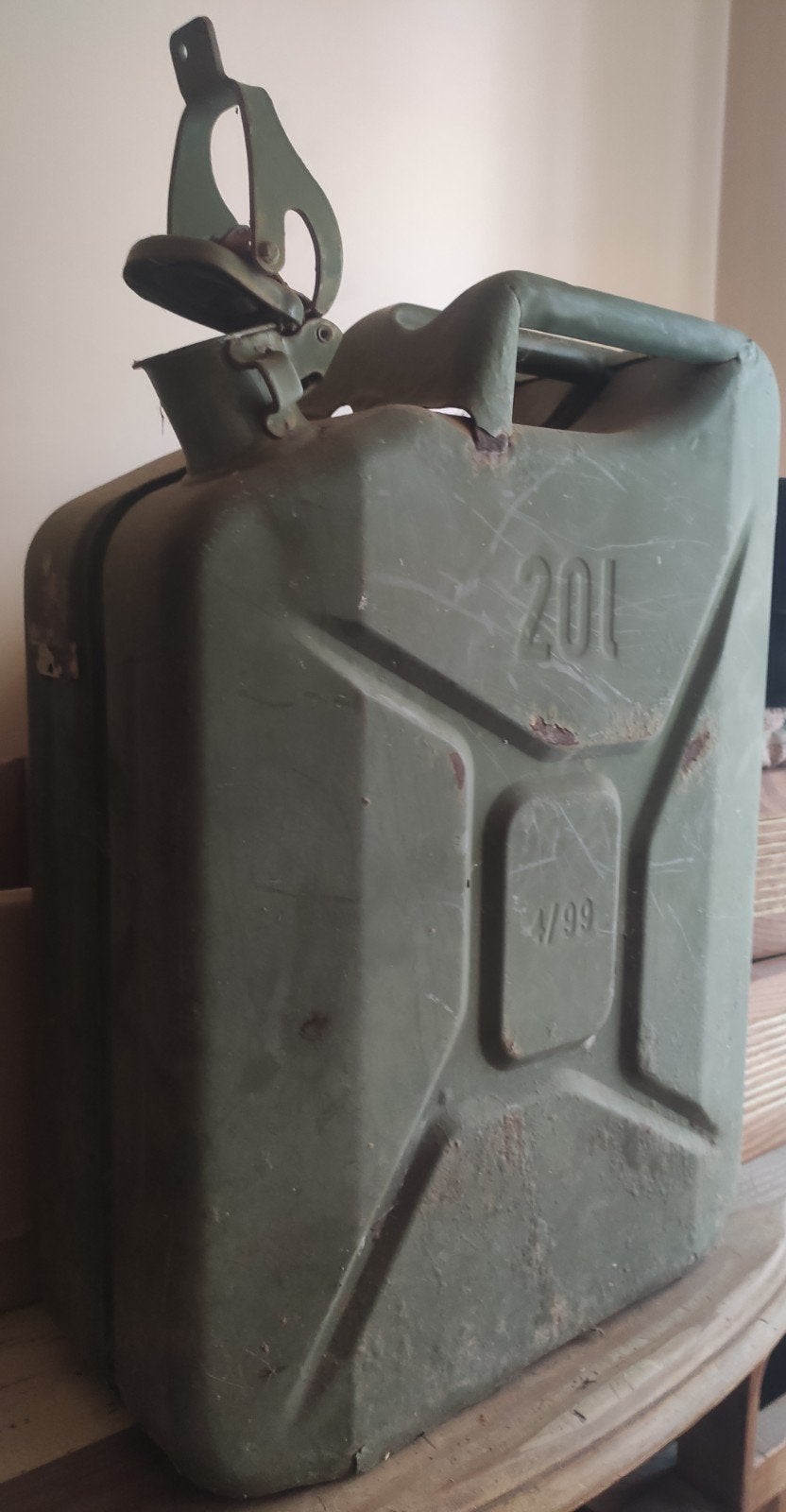 tank leger stijl 20 lieter, Ophalen of Verzenden, Gebruikt