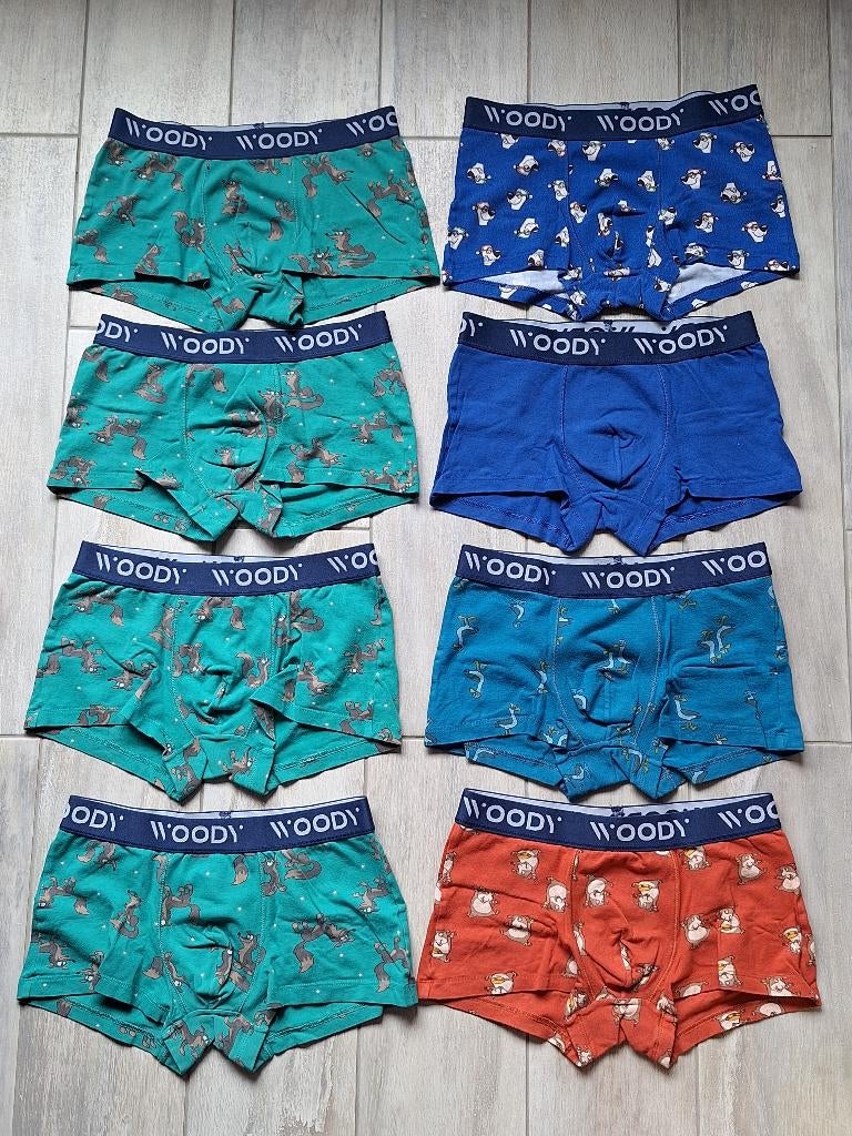 ★ M164 - Onderbroeken Woody, Nacht- of Onderkleding, Gebruikt, Ophalen of Verzenden, Jongen