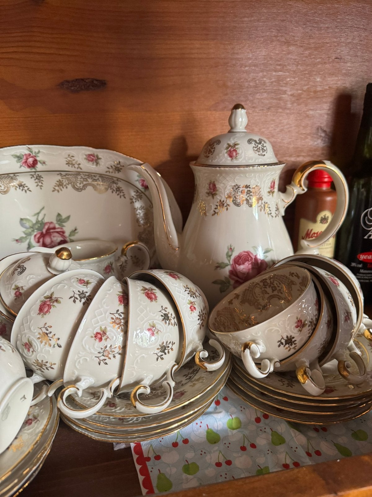 Prachtig vintage Zeh Scherzer Bavaria koffie- of theeservies, Antiek en Kunst, Ophalen