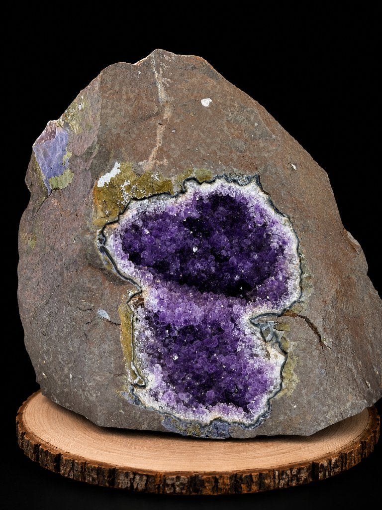 Géode d'améthyste d'Uruguay - la roche naturelle — 10,3 kg, Enlèvement, Minéral