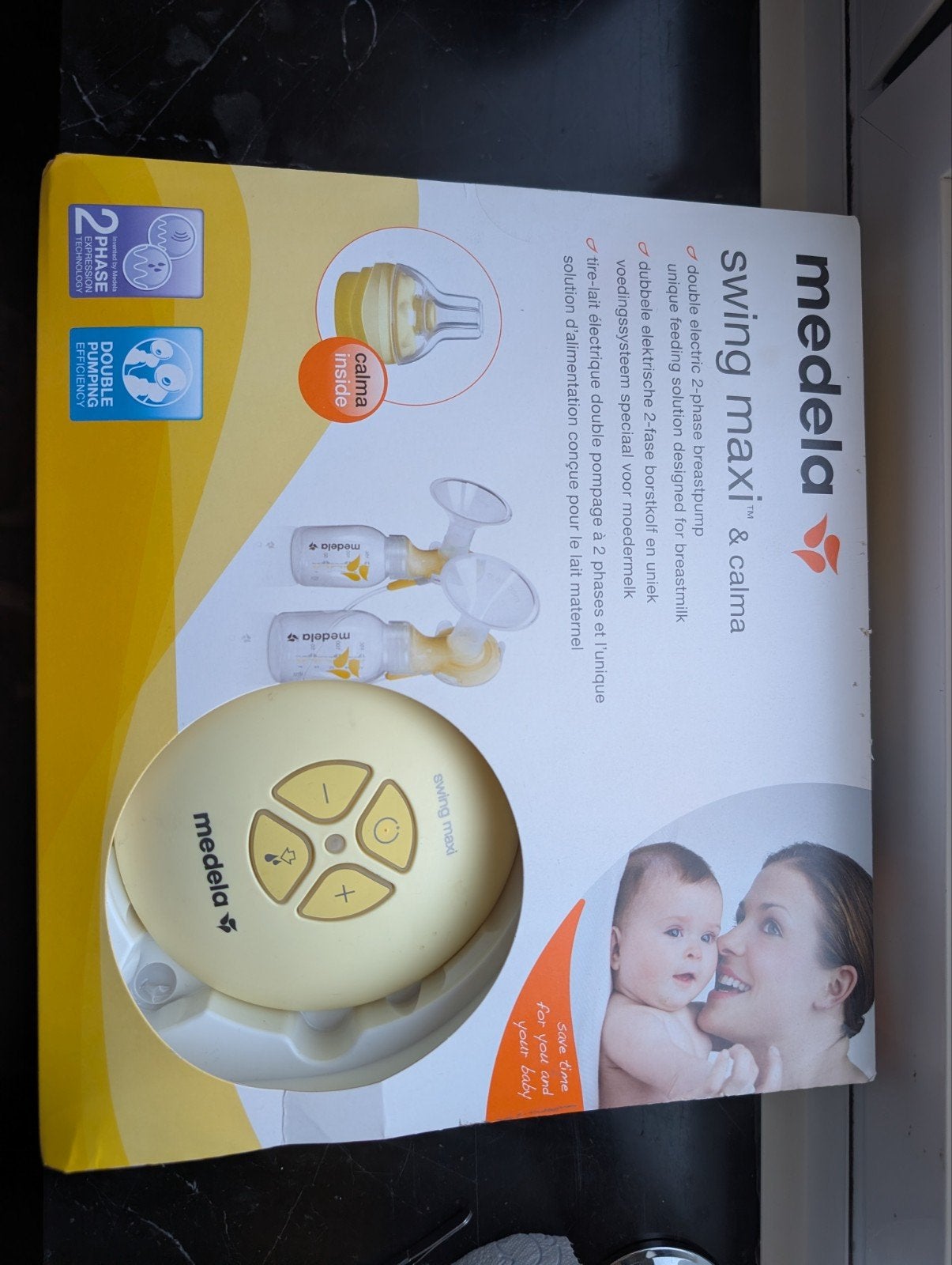Tire-lait double électrique biphasé Medela Swing Maxi, Enfants & Bébés, Enlèvement, Utilisé, Tire-lait, Medela