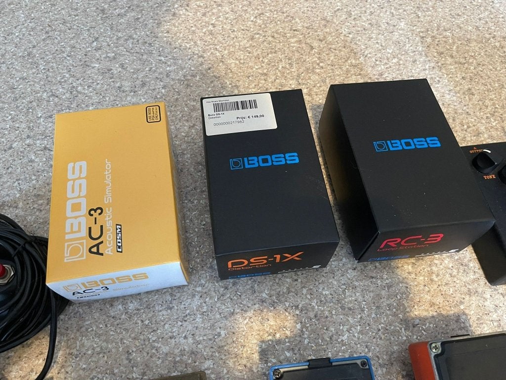 Als NIEUW!! Boss AC-3 Acoustic Simulator, Ophalen of Verzenden, Zo goed als nieuw, Multi-effect