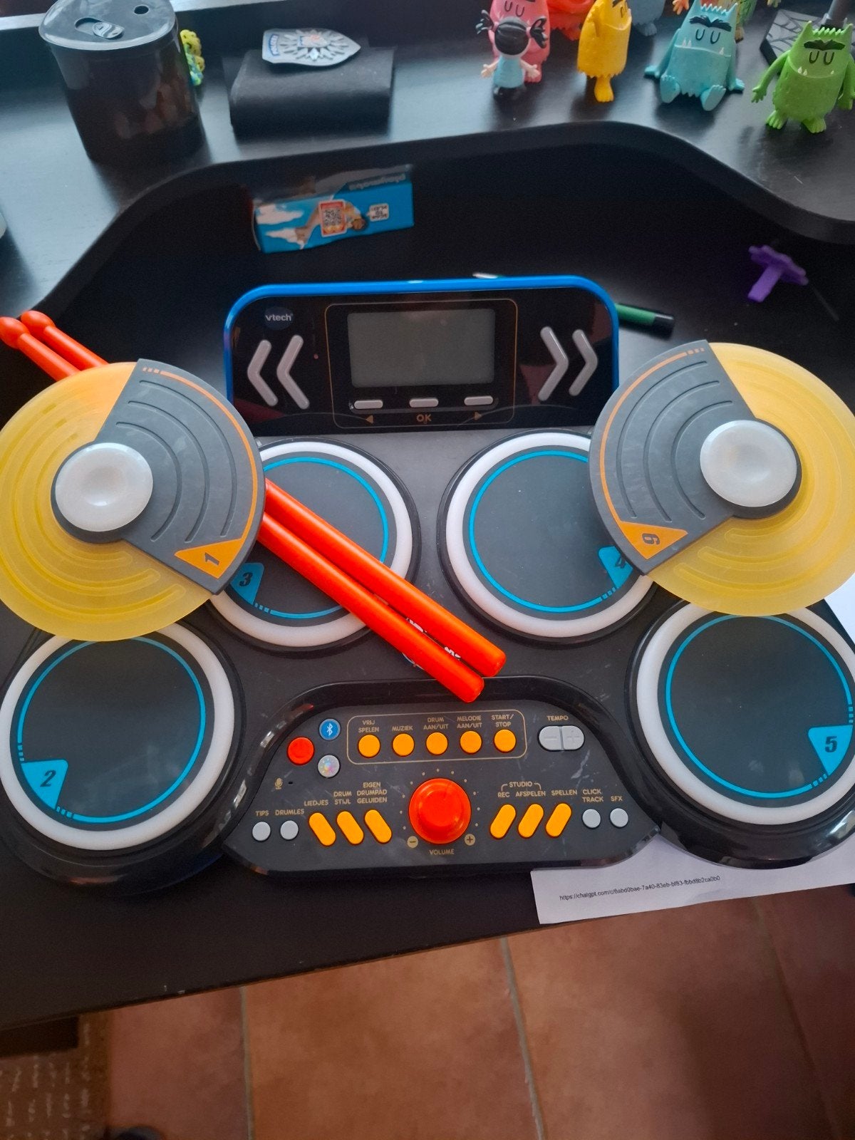 vtech kidi dj drums, Ophalen