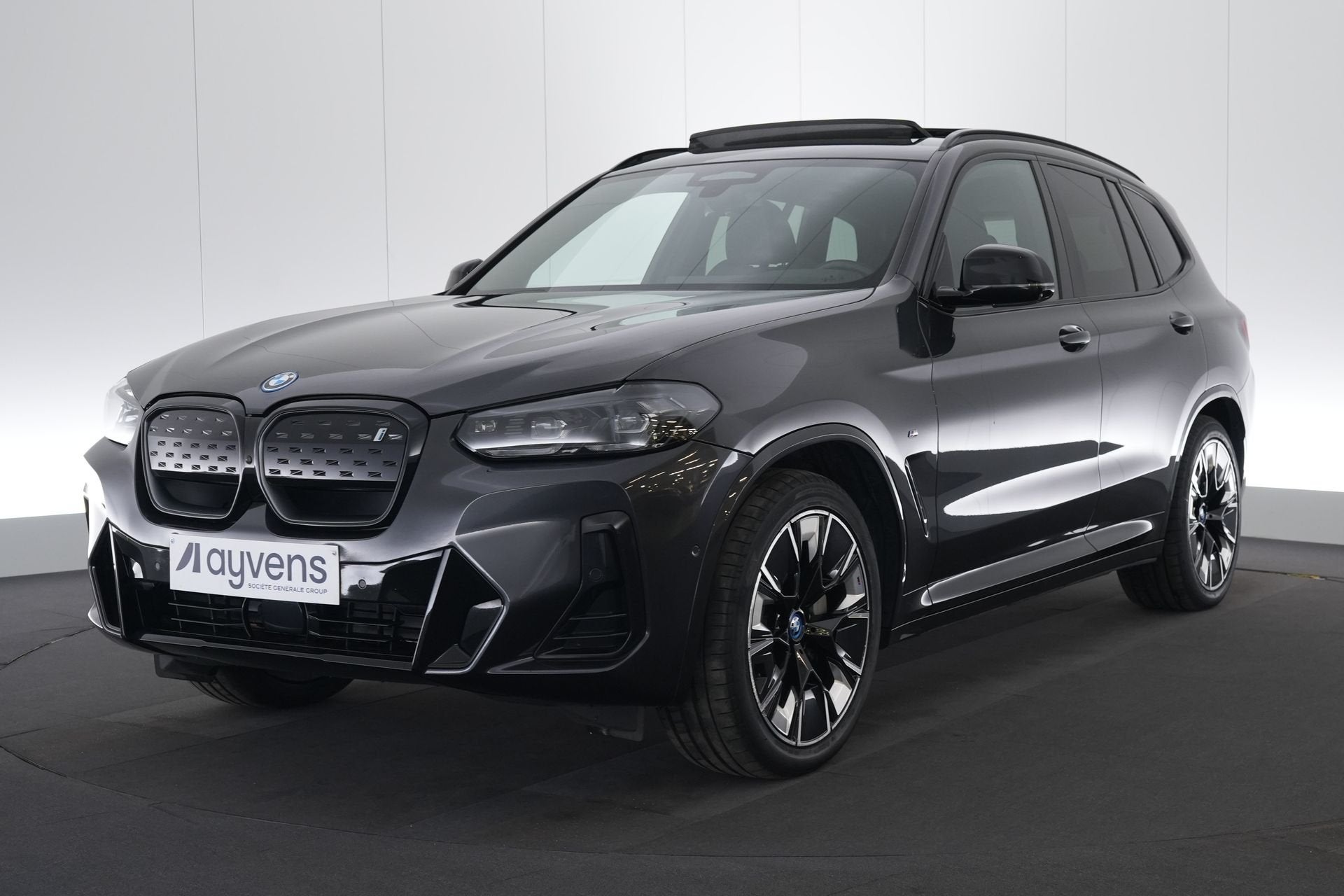 (2BQB122) BMW IX3, Autos, Argent ou Gris, Entreprise, Carnet d'entretien, IX3