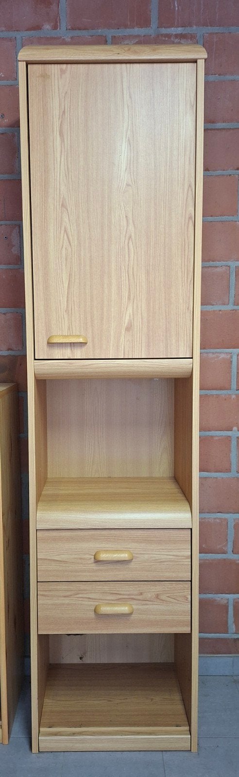 3 armoires en placage de chêne clair, Utilisé, 50 à 100 cm, Modern, Autres essences de bois