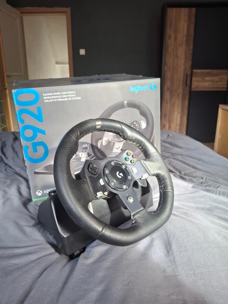 Volant Logitech G920 entretenu (avec pièce de rechange), Consoles de jeu & Jeux vidéo, Consoles de jeu | Xbox | Accessoires, Enlèvement