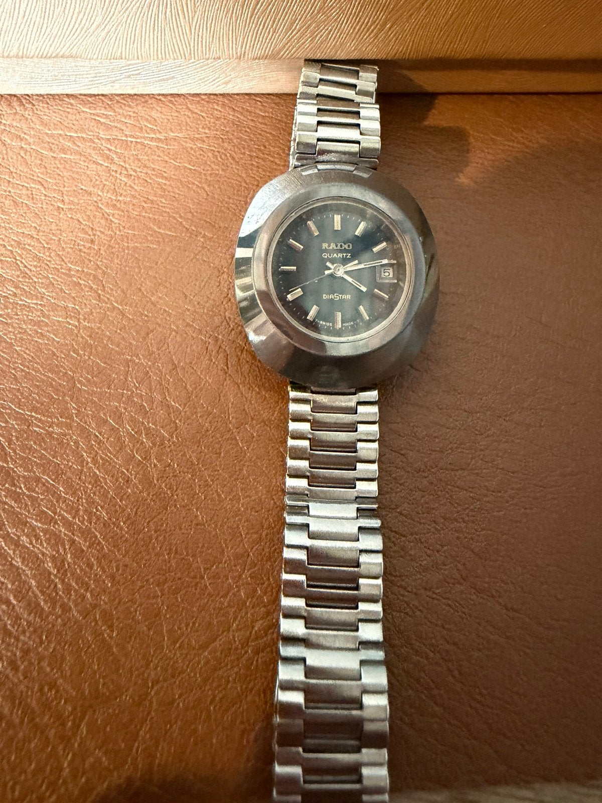 Rado Diastar acier/ceramic, Bijoux, Sacs & Beauté, Montre-bracelet, Autres marques, Enlèvement ou Envoi, Utilisé