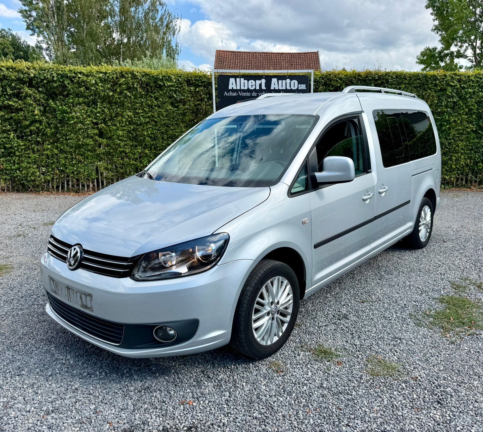 VW CADDY 1.6 TDI Diesel 75.KW. EU5B. AC. Boite Automatique., Autos, Volkswagen, Capteur de stationnement, Achat, Entreprise, 5 portes