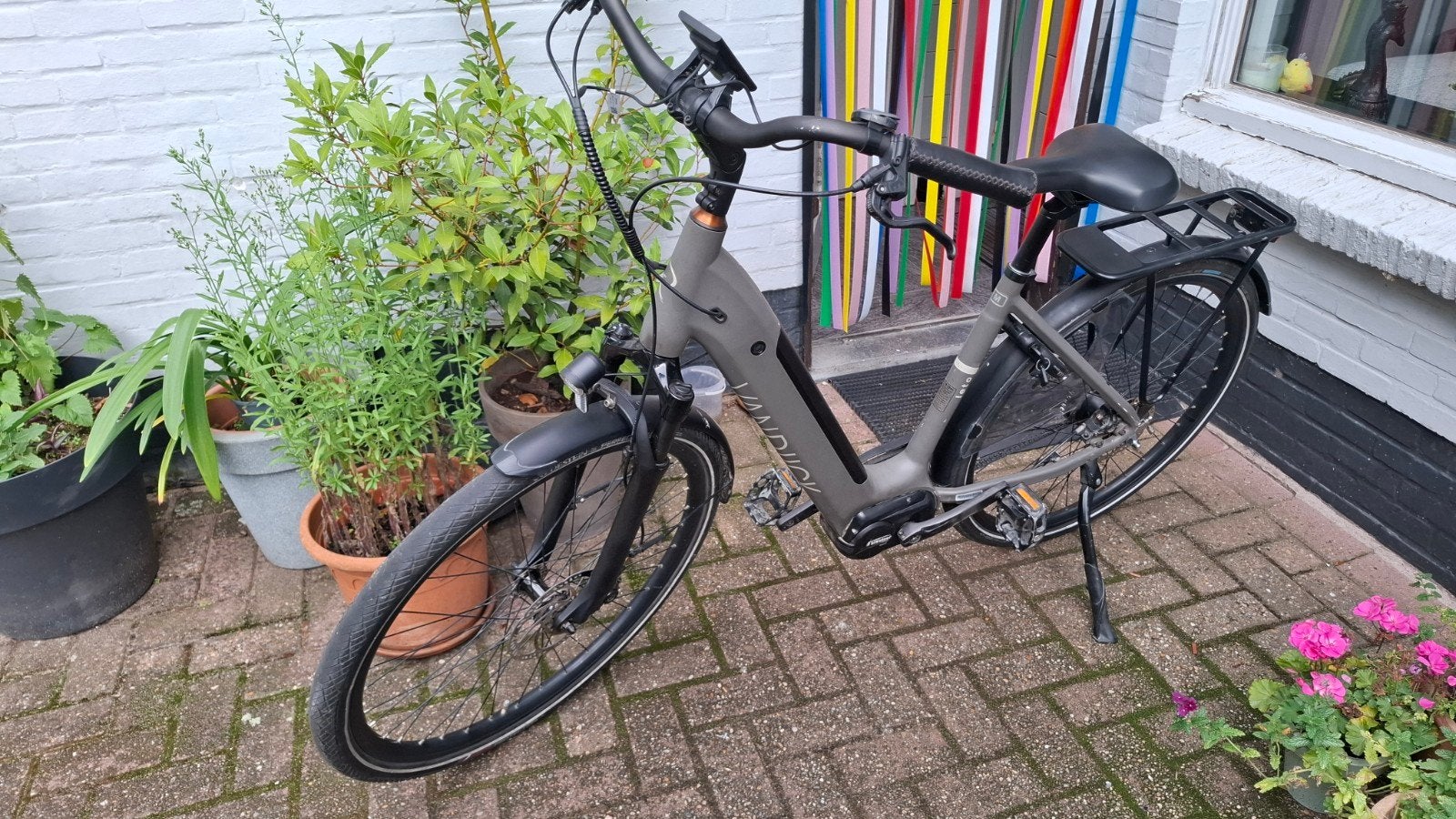 ebike vandijck schijfrem riem 800wh accu bafang m420 motor, Autres marques, 51 à 55 cm, 50 km par batterie ou plus, Comme neuf