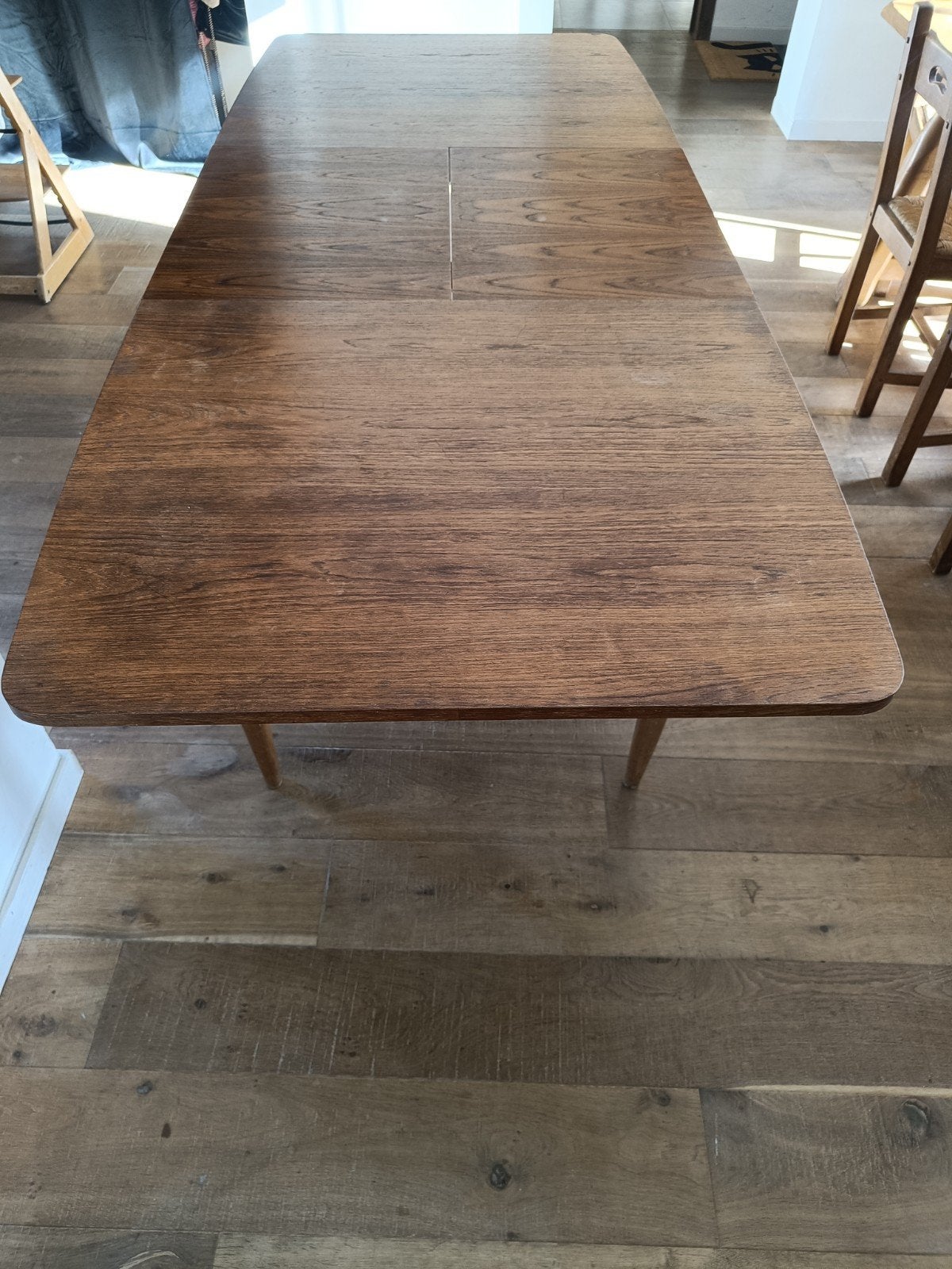 Table extensible en bois massif, Enlèvement, Rectangulaire, 200 cm ou plus, 100 à 150 cm