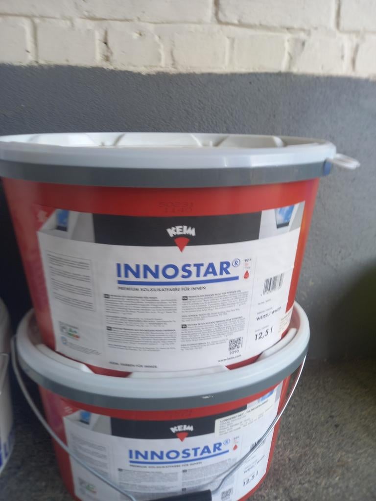 Peinture murale Innostar 12,5 kg, Bricolage & Construction, Peinture, Vernis & Laque, Enlèvement