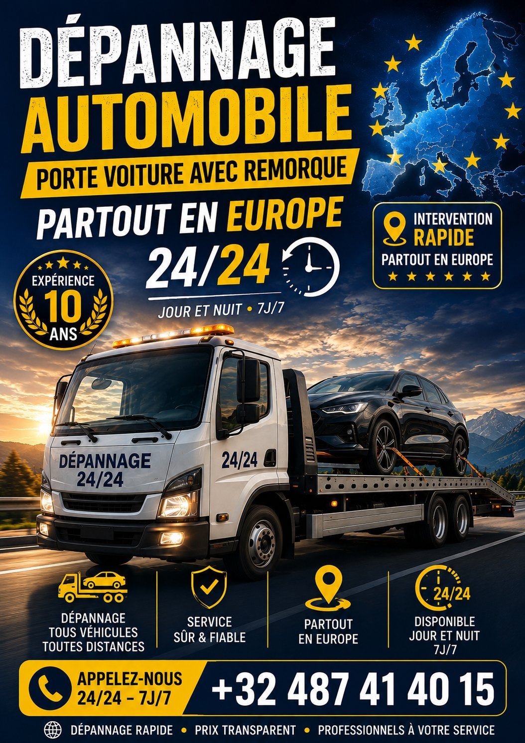 Dépannage auto, Ophalen