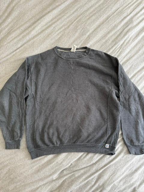 Russell - sweatshirt - grijs - maat L, Maat 52/54 (L), Ophalen of Verzenden, Zo goed als nieuw, Russell