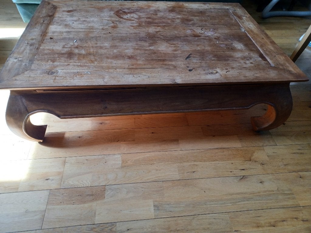 Opiumtafel, Huis en Inrichting, Ophalen, Gebruikt, 100 tot 150 cm, 50 tot 100 cm