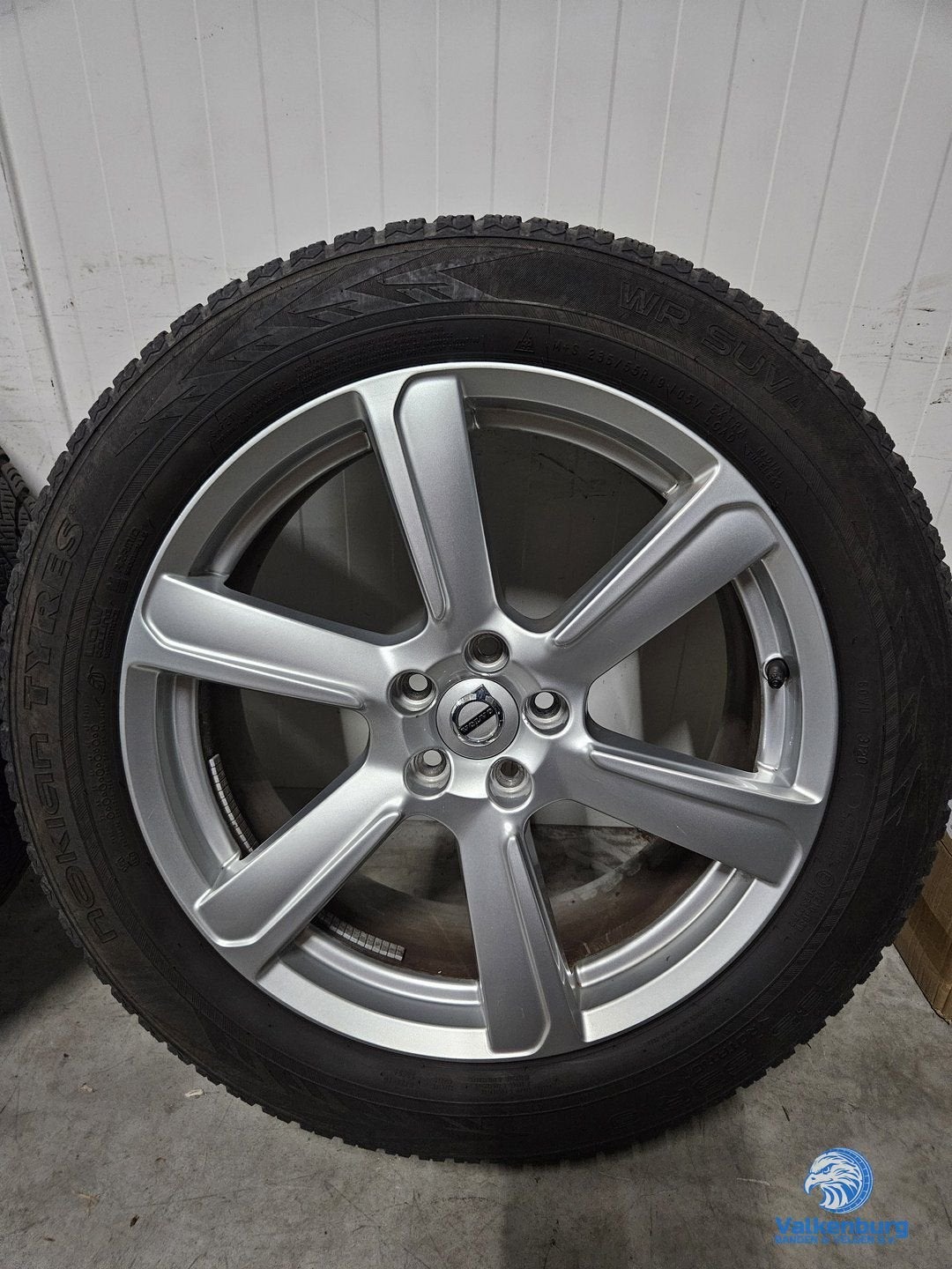 6-7mm! Originele Volvo XC90 XC60 XC40 Turbine Silver 19 inch, Auto-onderdelen, 19 inch, Gebruikt, -, -