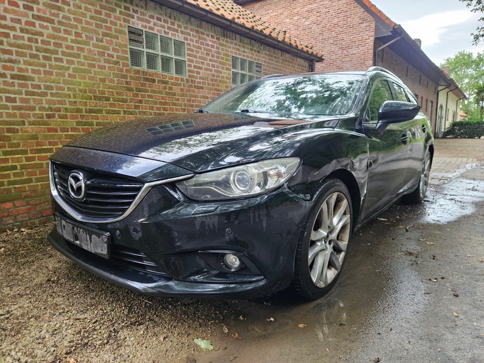 Mazda 6 Sportbreak 2.2 Diesel (2013) – Project / Export / On, Autos, Achat, Boîte manuelle, Noir, Diesel