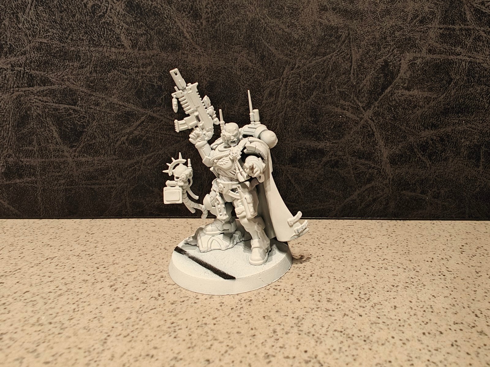 Warhammer 40K: Space marines: Captain, Enlèvement ou Envoi, Figurine(s), Avec peinture, Warhammer