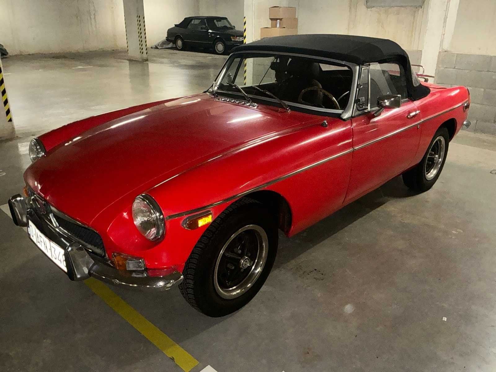 MG B Tourer Oldtimer, Auto's, Cabriolet, Bedrijf, Handgeschakeld, MG