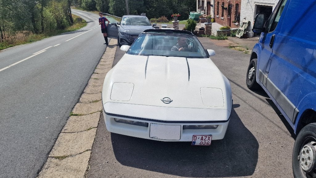 Chevrolet corvette c4 1986, Cuir, Achat, Chevrolet, Bleu