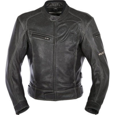Veste en cuir Richa Vintage Taille L Large 54, Enlèvement