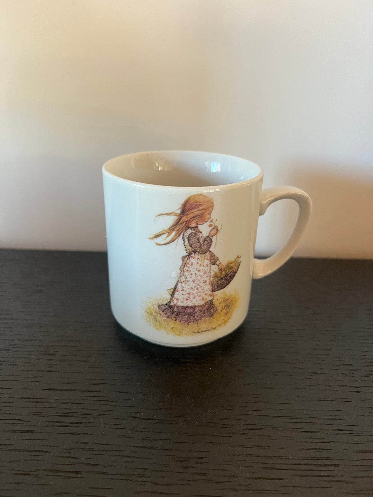 Vintage Mok Holly Hobbie, Maison & Meubles, Enlèvement, Comme neuf, Vintage, Mug