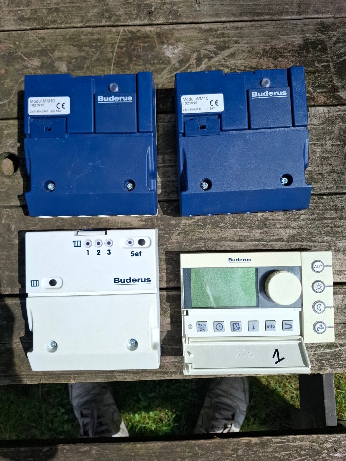 Buderus termostat, Doe-het-zelf en Bouw, Ophalen of Verzenden