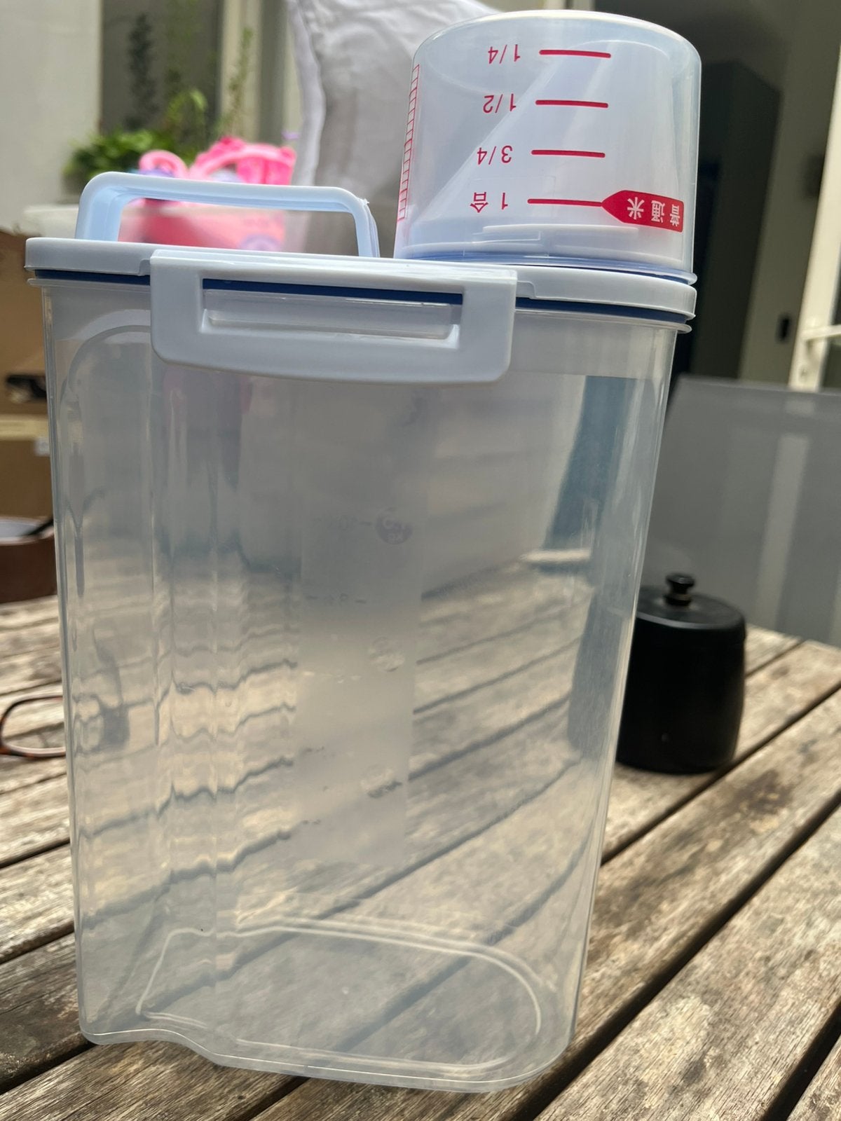 boîte hermétique transparente conserver aliments 2 kg, Enlèvement ou Envoi, Neuf, Boîte