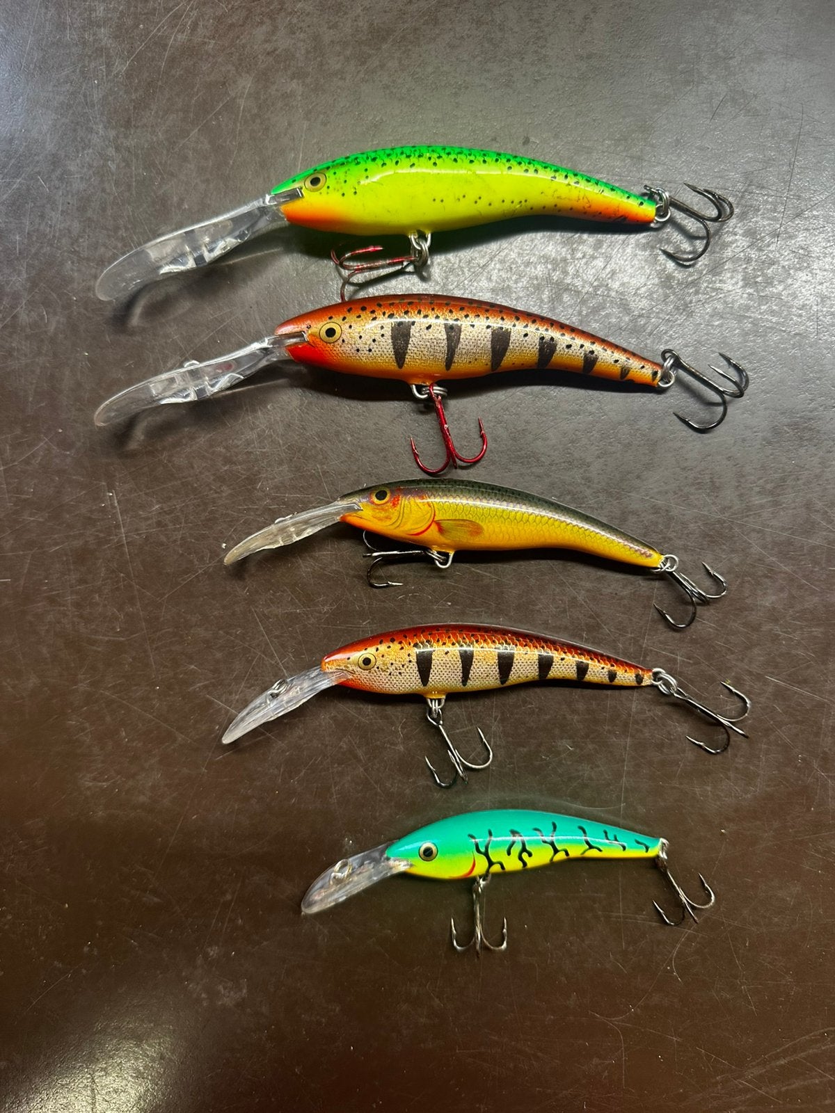 5x Rapala Taildancer te koop., Watersport en Boten, Ophalen, Zo goed als nieuw