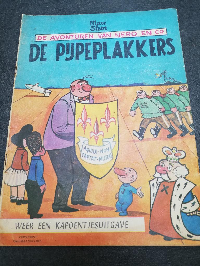 4 oude strips Nero, Boeken, Ophalen of Verzenden, Gelezen, Marc Sleen