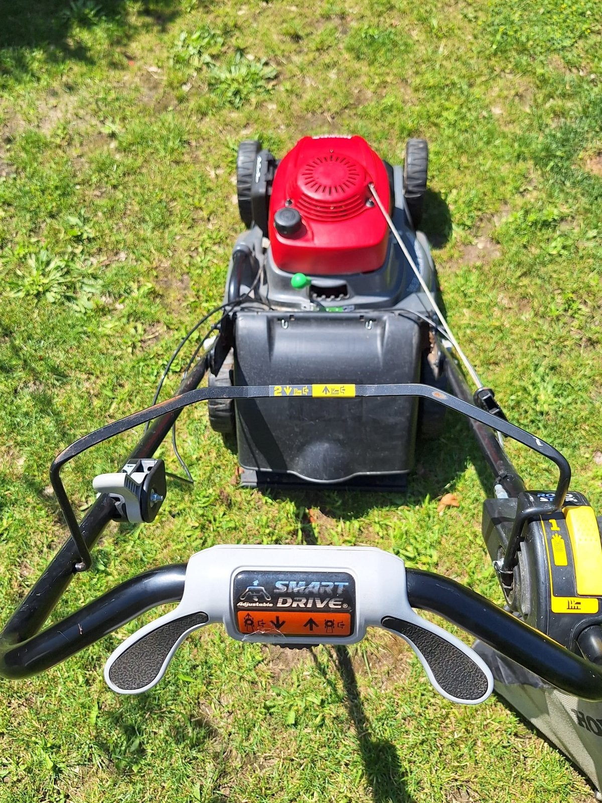 Tondeuse à gazon Honda HRX 476, Fonction de mulching, Tondeuse rotative, Tondeuses à gazon à essence, 30 à 39 cm