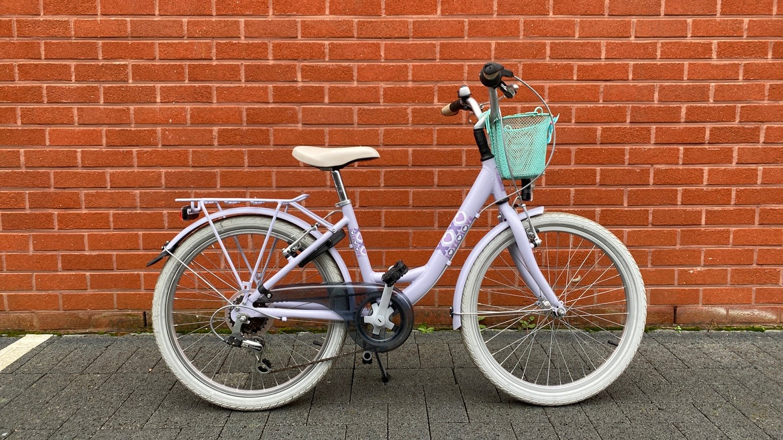 Bikefun kinderfiets 22” pastel paars, Ophalen, Zo goed als nieuw