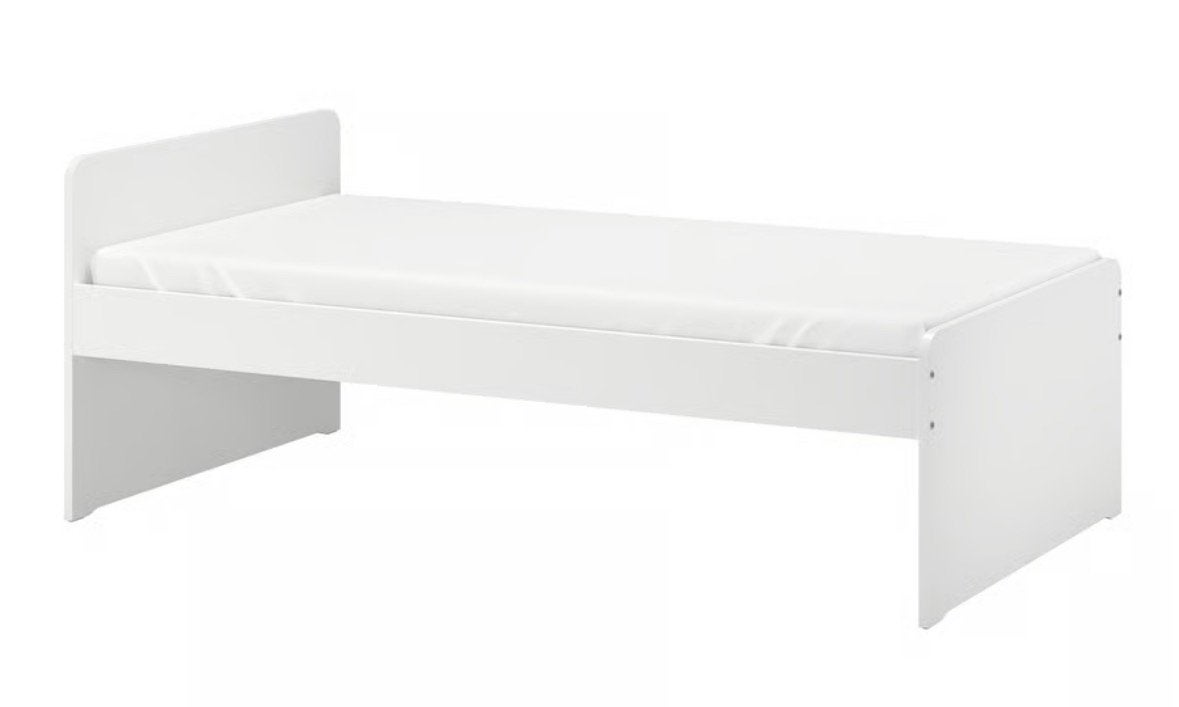 Bed IKEA Släkt 90x200 met matras, 90 cm, Enlèvement, 200 cm, Une personne