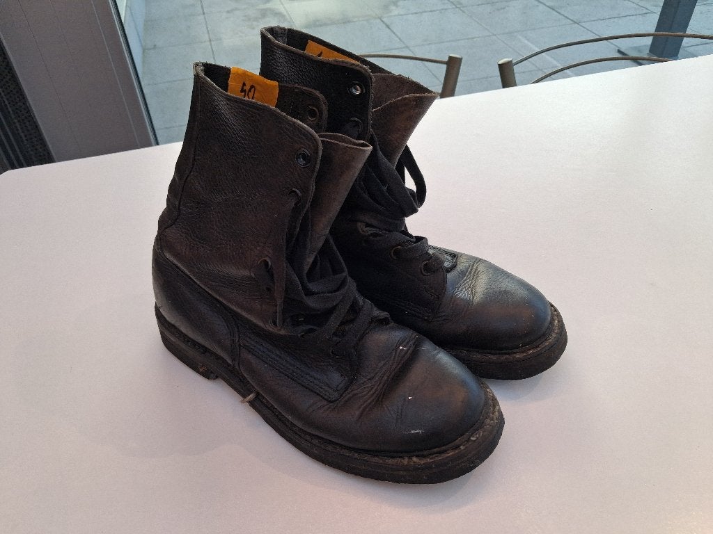 Bottes Army taille 40, Bottes, Enlèvement ou Envoi, Porté, Noir