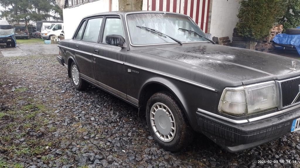 Volvo 240 GL diesel uit 1988, Achterwielaandrijving, Particulier, 2383 cc, Blauw