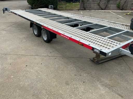 Autotransporter kantelbaar 2700kg - ongebruikt, Gebruikt