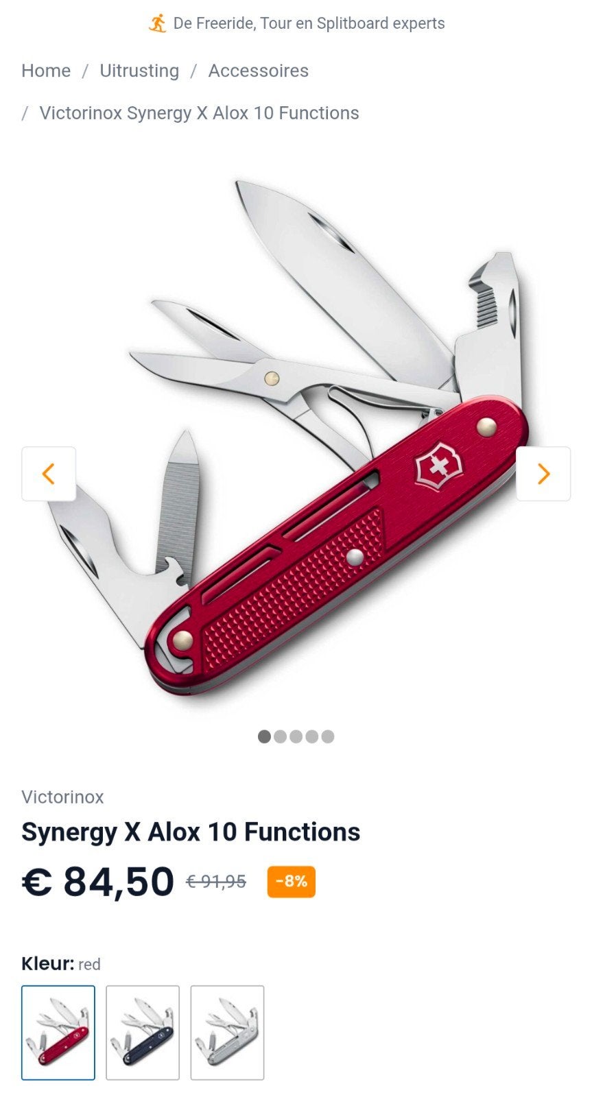 Victorinox synergy alloy x (nieuw), Ophalen of Verzenden, Nieuw