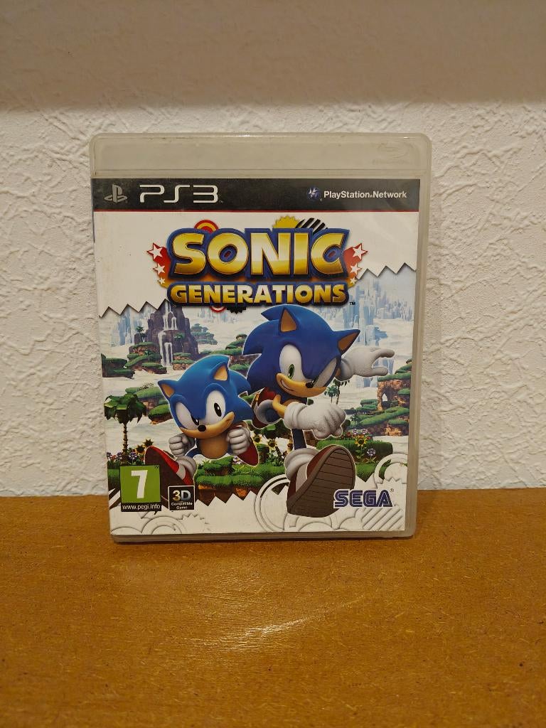 Sonic Generations Playstation 3, Consoles de jeu & Jeux vidéo, Jeux | Sony PlayStation 3, Enlèvement ou Envoi, 1 joueur, À partir de 7 ans