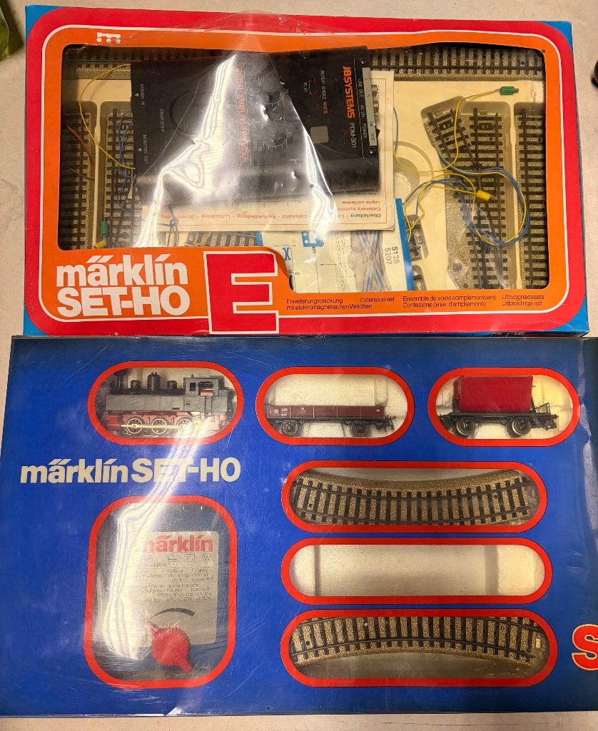 Vintage Märklin SET-HO modeltreinset met originele doos, Courant alternatif, Enlèvement, Utilisé, Set de Trains