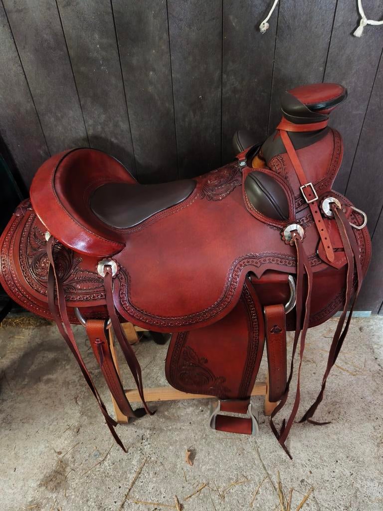 Gaaf Nieuw Wade Westernzadel Handmade, Dieren en Toebehoren, Ophalen