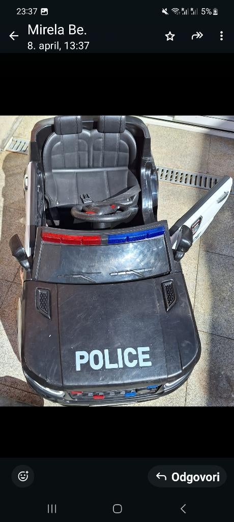 Je vends une voiture pour enfants., Enlèvement, Utilisé