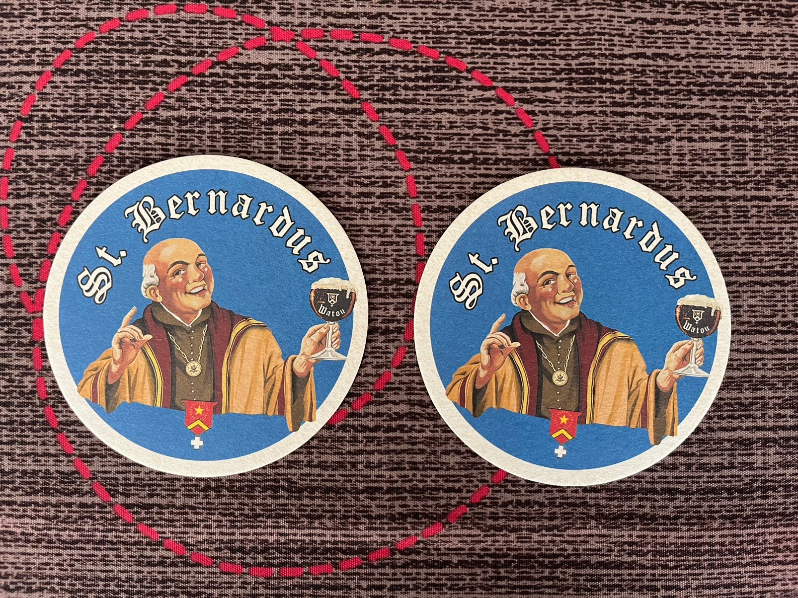 Onderzetters Bier St Bernardus, Verzamelen, Ophalen of Verzenden, Nieuw