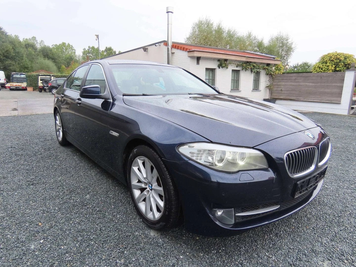 BMW 5 Serie 520 520iA Start/Stop (automatique), Autos, Cuir, Entreprise, Automatique, 184 ch