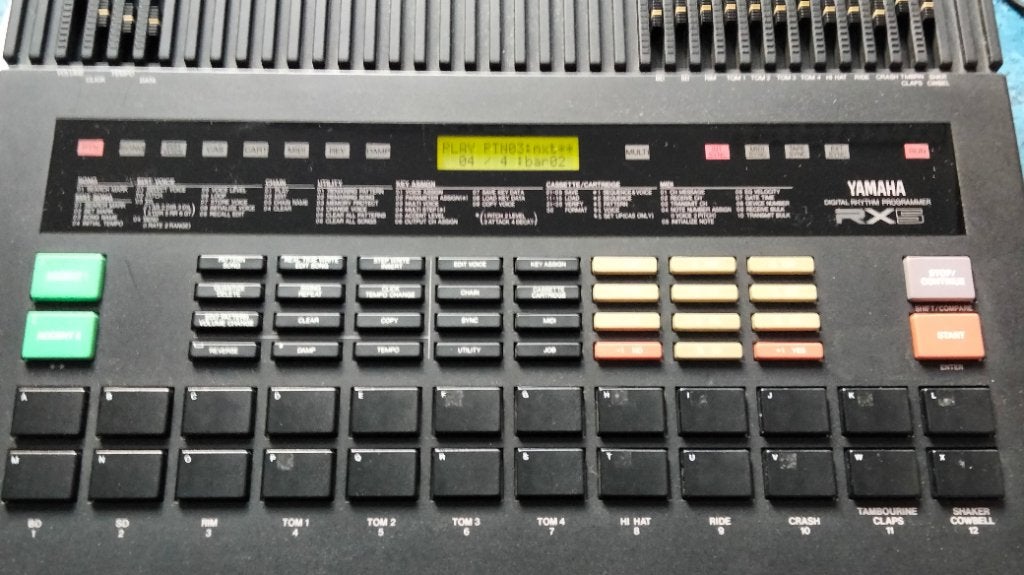 Yamaha Rx5 drumcomputer, Muziek en Instrumenten, Ophalen, Gebruikt, Yamaha