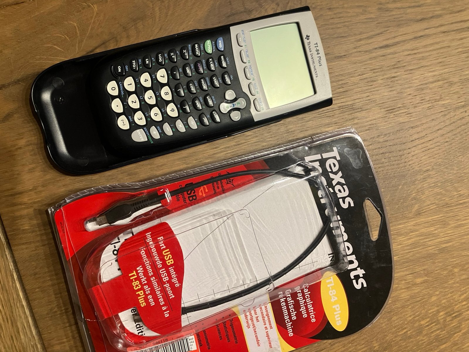 Grafisch rekenmachine TI84 plus compleet, Divers, Calculatrices, Enlèvement, Comme neuf